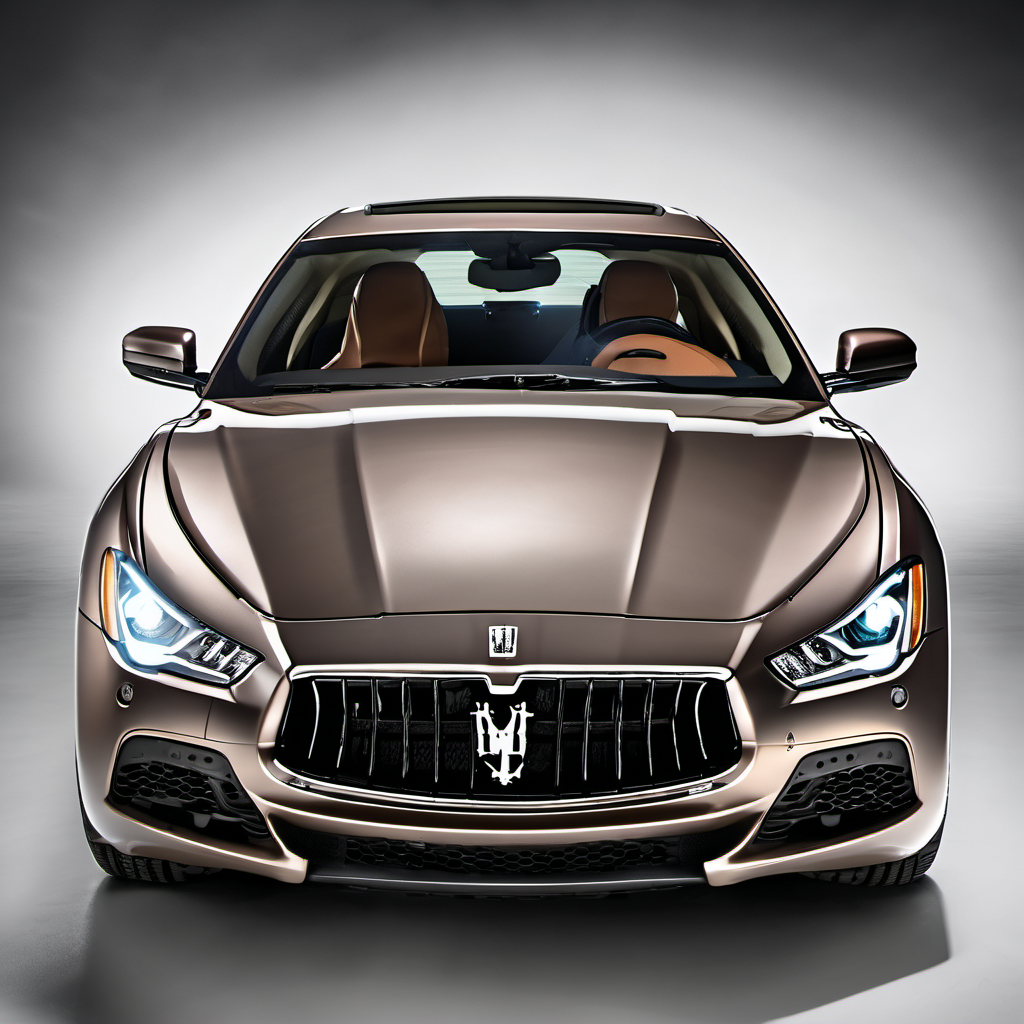 Illustration of a 2017 Maserati Ghibli