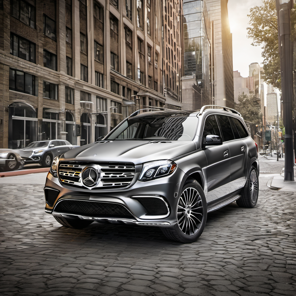 Illustration of a 2017 Mercedes-Benz GLS