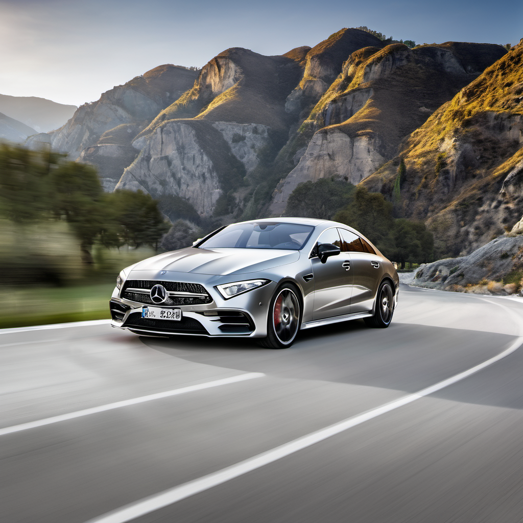 Illustration of a 2017 Mercedes-Benz Mercedes-AMG CLS CLS63 AMG-S