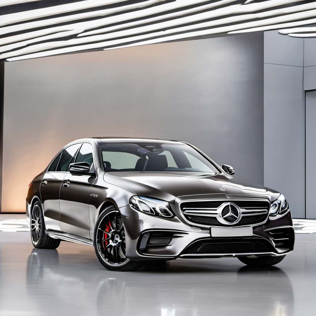 Illustration of a 2017 Mercedes-Benz Mercedes-AMG E-Class AMG E43