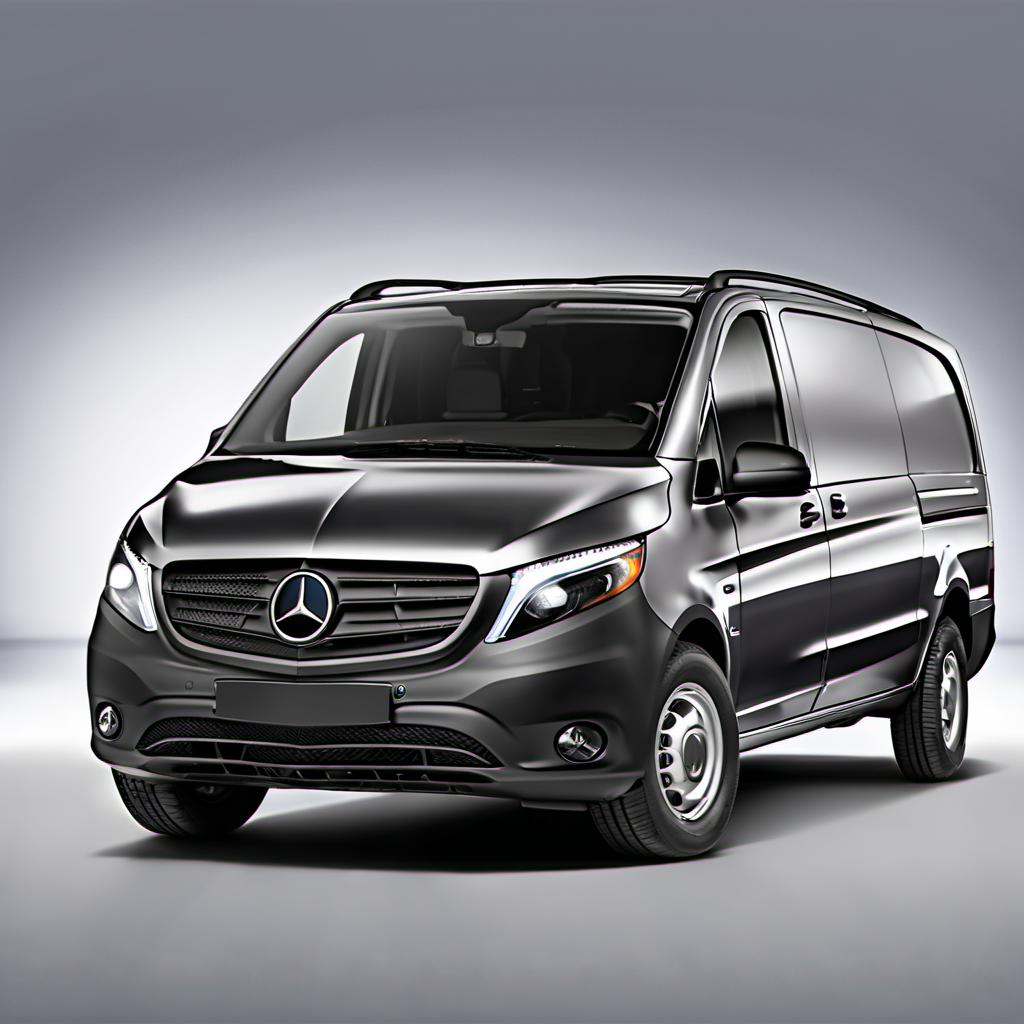 Illustration of a 2017 Mercedes-Benz Metris Cargo Metris (Cargo Van)
