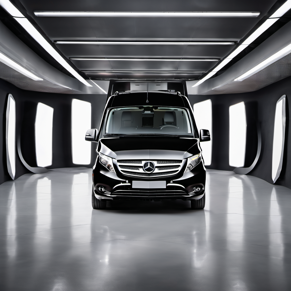 Illustration of a 2017 Mercedes-Benz Metris Passenger Metris (Passenger Van)