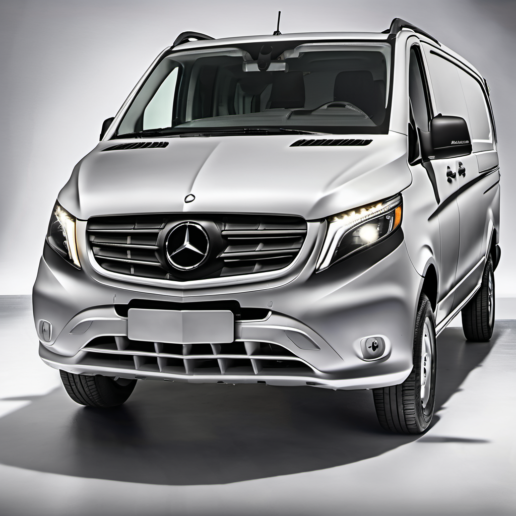 Illustration of a 2017 Mercedes-Benz Metris WORKER Cargo