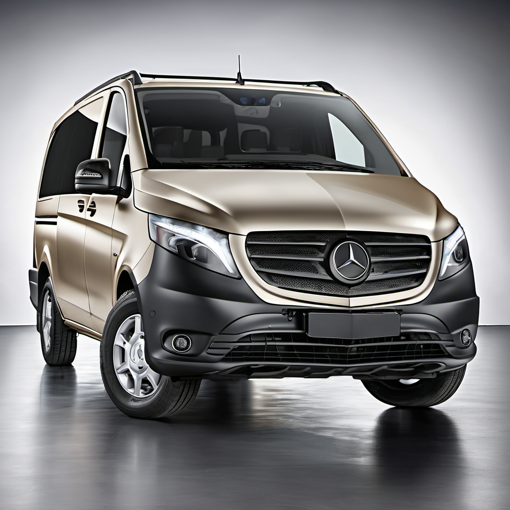 Illustration of a 2017 Mercedes-Benz Metris WORKER Passenger