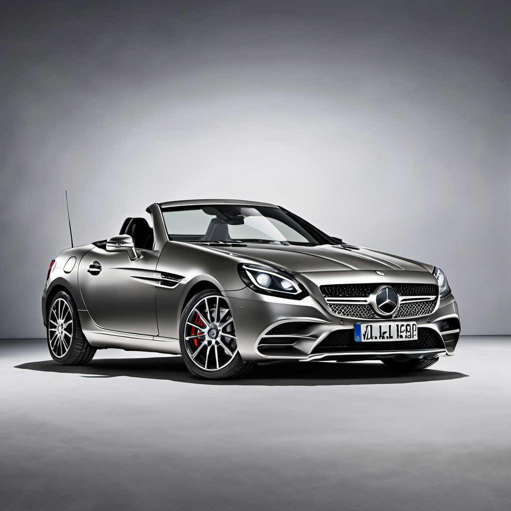 Illustration of a 2017 Mercedes-Benz SLC