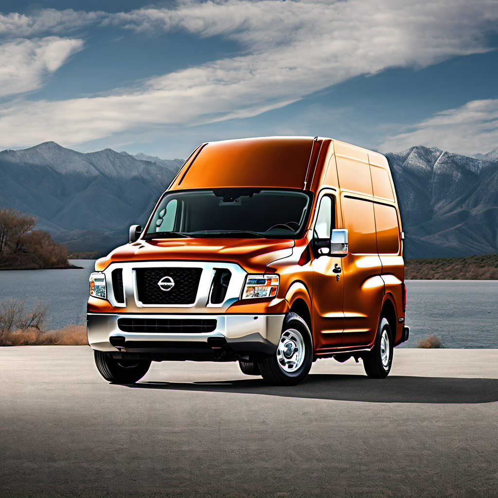 Illustration of a 2017 Nissan NV1500 Cargo