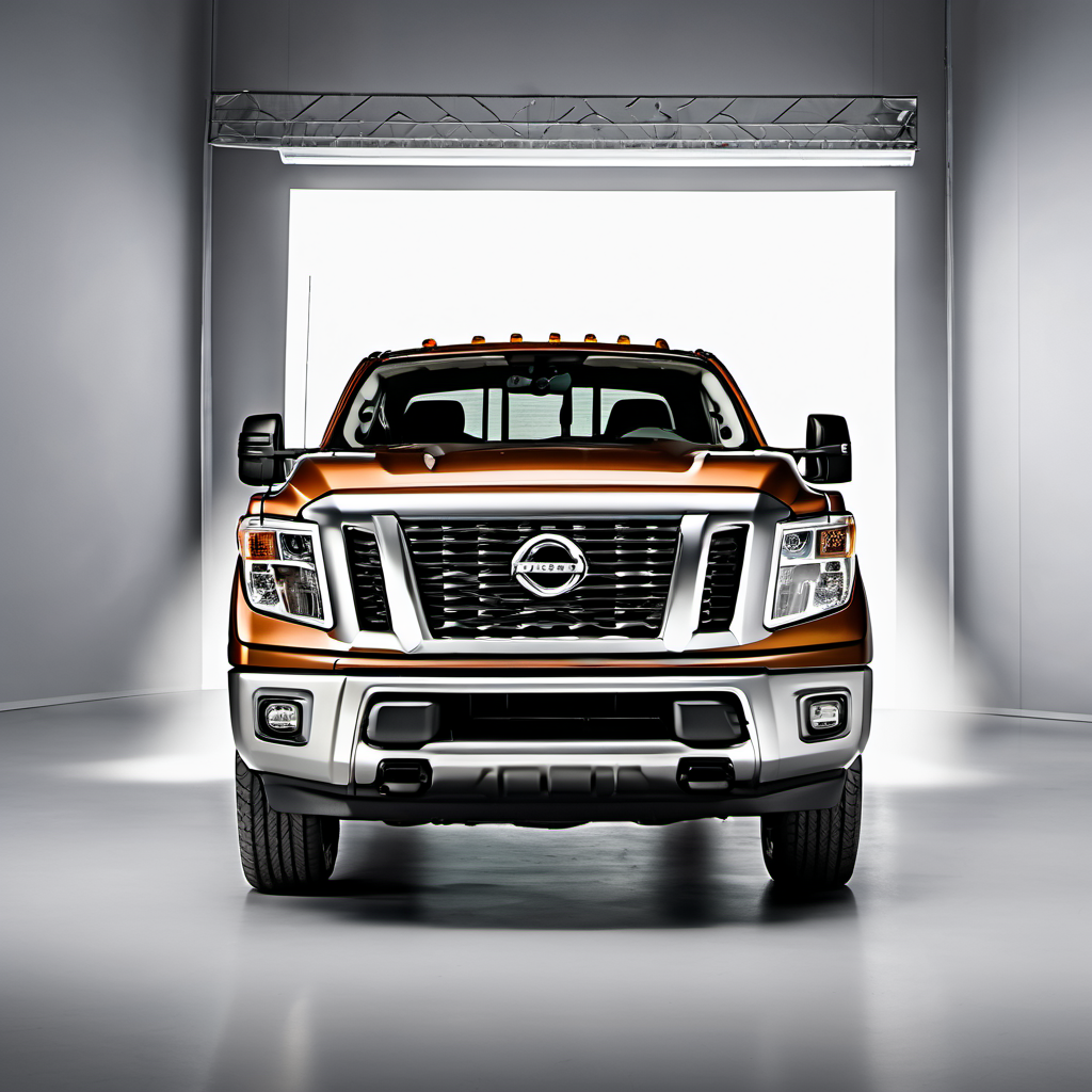 Illustration of a 2017 Nissan TITAN Single Cab