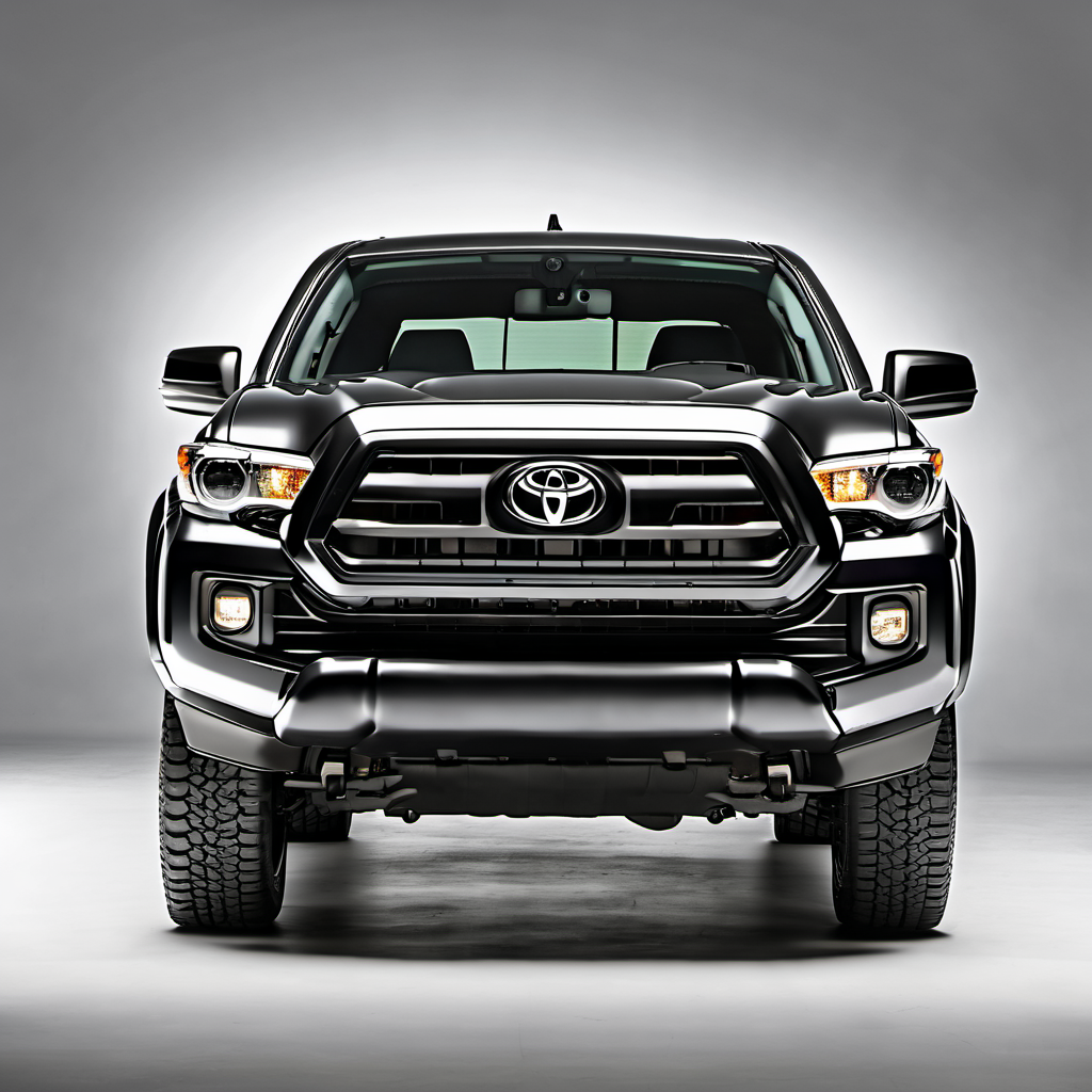 Illustration of a 2017 Toyota Tacoma Access Cab