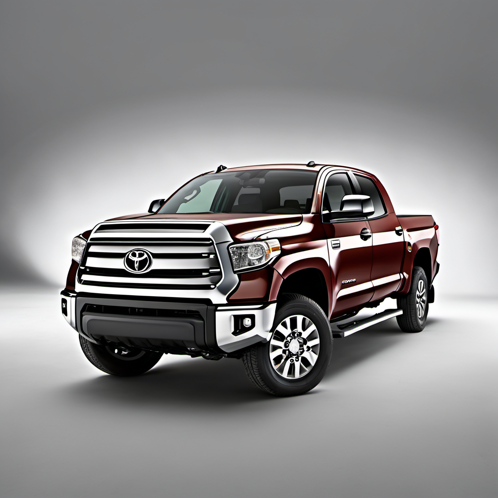 Illustration of a 2017 Toyota Tundra Double Cab SR5/TRD Pro