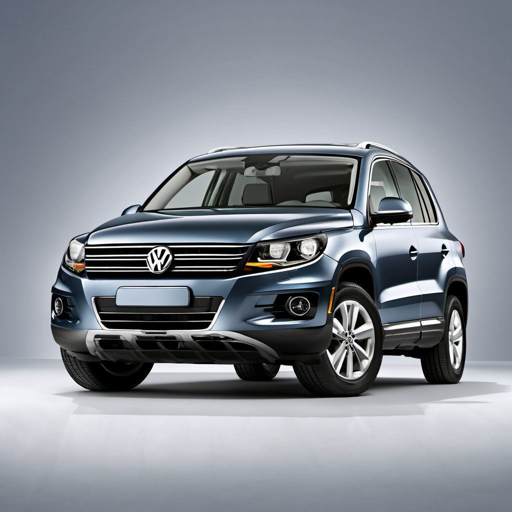 Illustration of a 2017 Volkswagen Tiguan