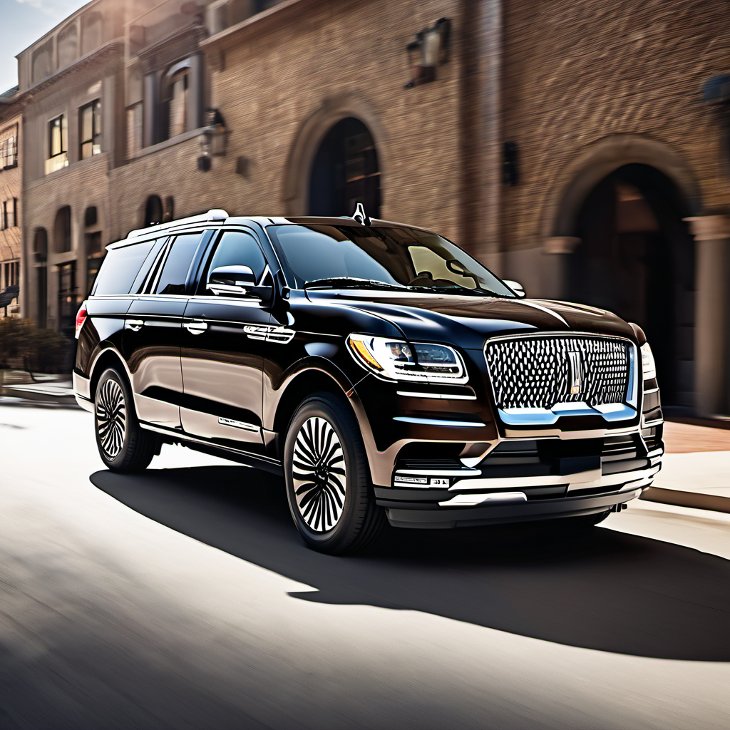 Illustration of a 2018 Lincoln Navigator