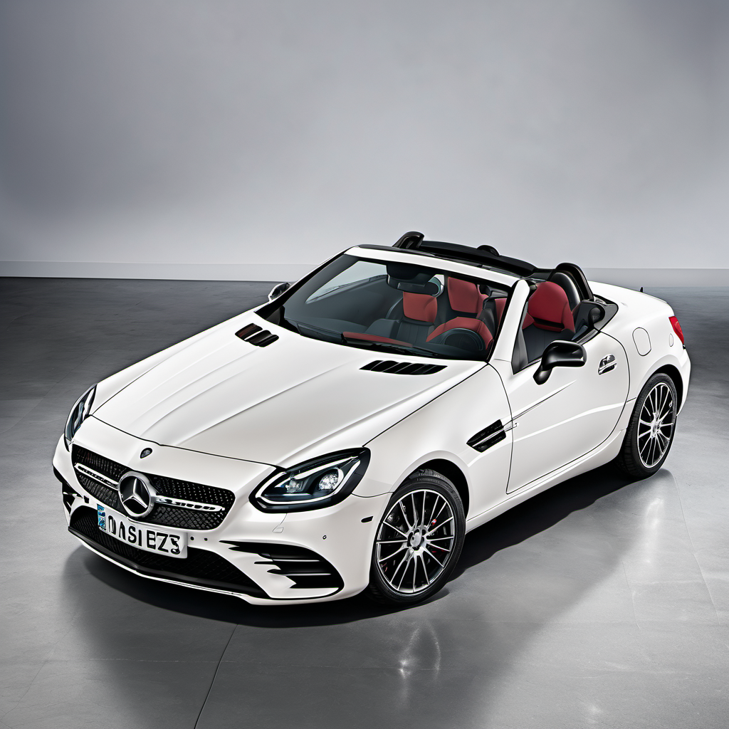 Illustration of a 2018 Mercedes-Benz SLC
