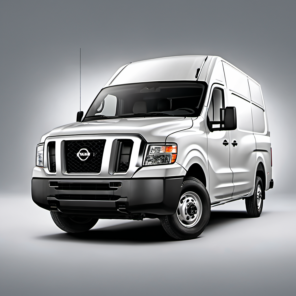 Illustration of a 2018 Nissan NV3500 HD Cargo