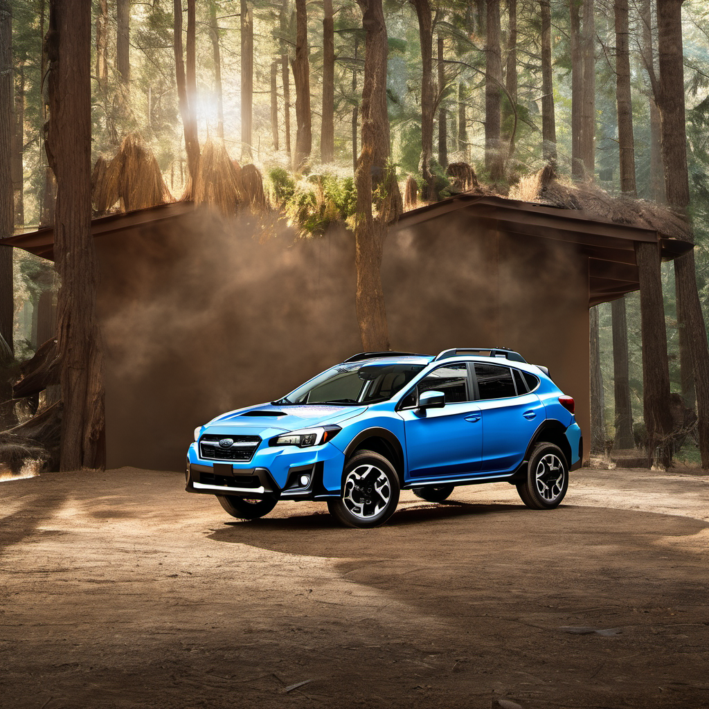 Illustration of a 2018 Subaru Crosstrek