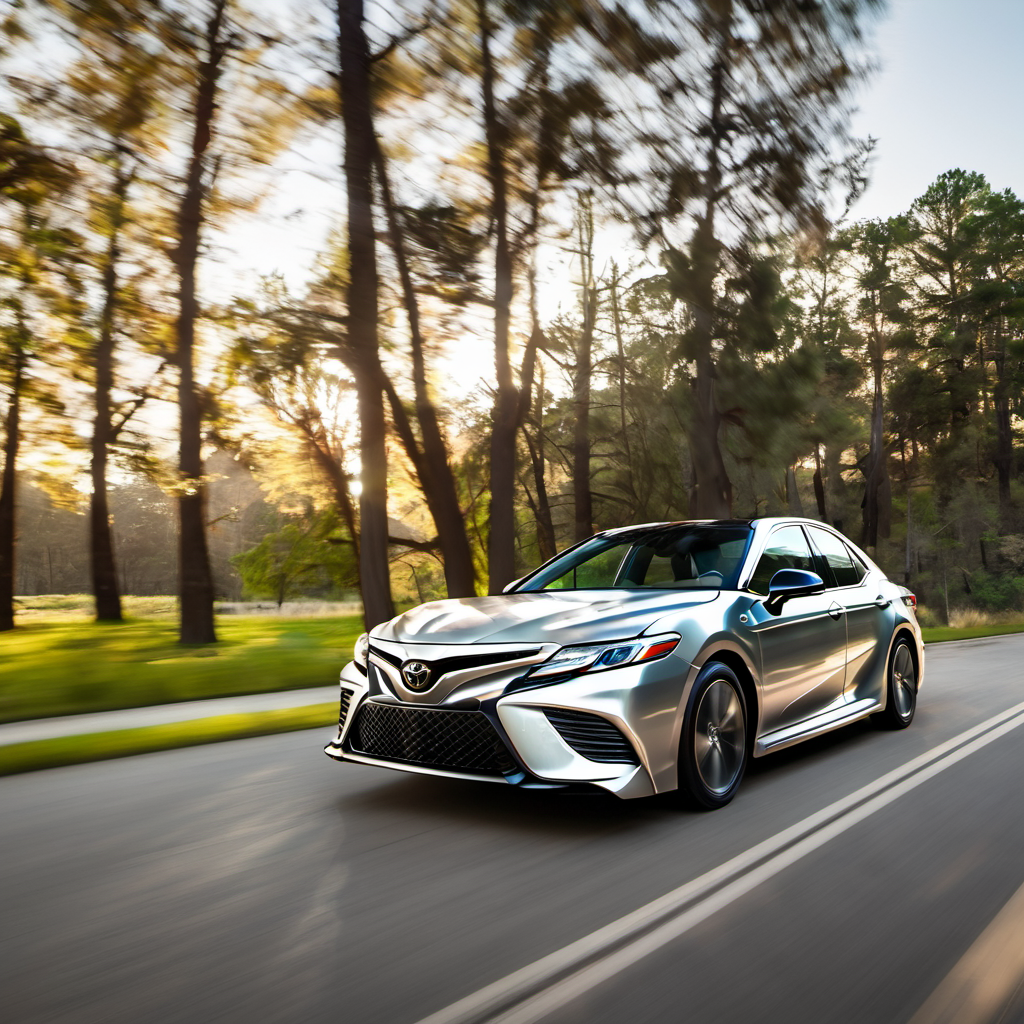 Illustration of a 2018 Toyota Camry Camry