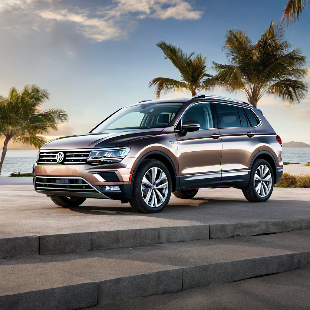 Illustration of a 2018 Volkswagen Tiguan Tiguan