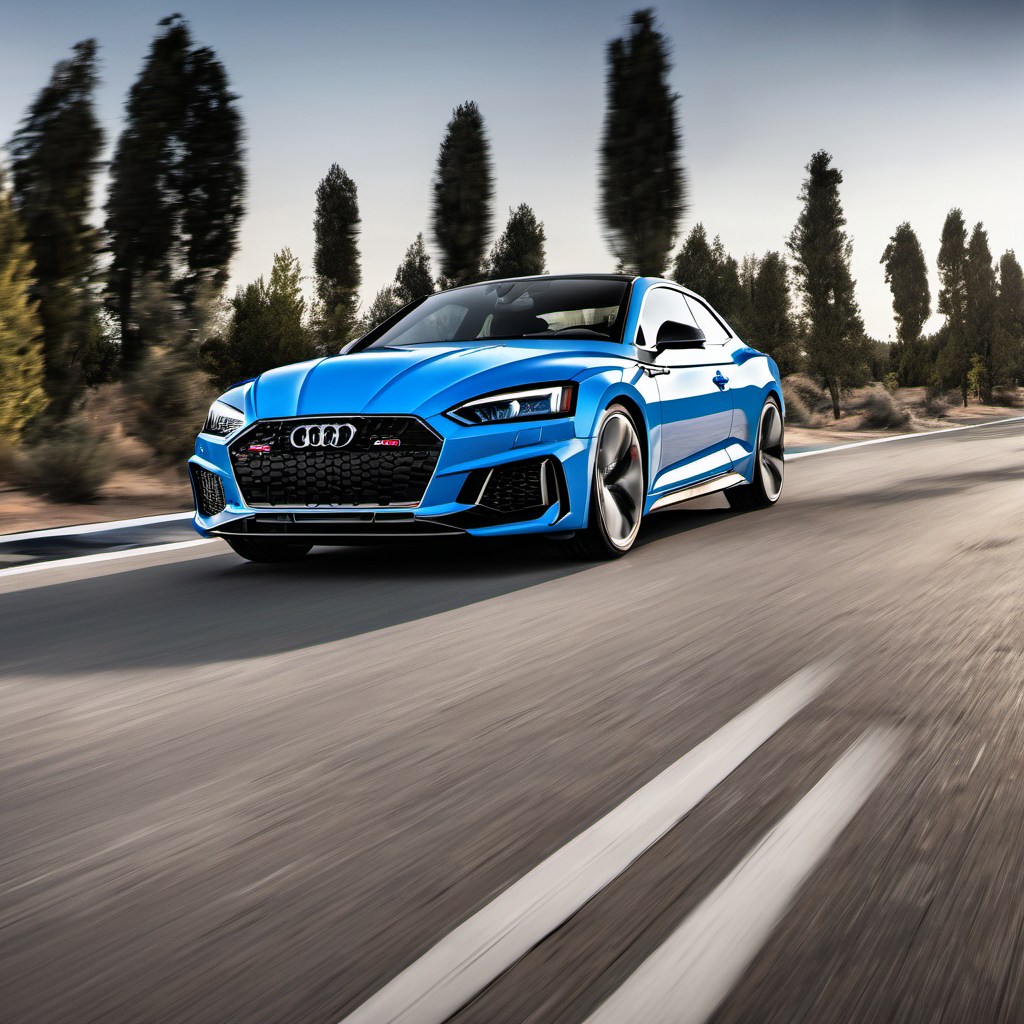 Illustration of a 2019 Audi RS 5