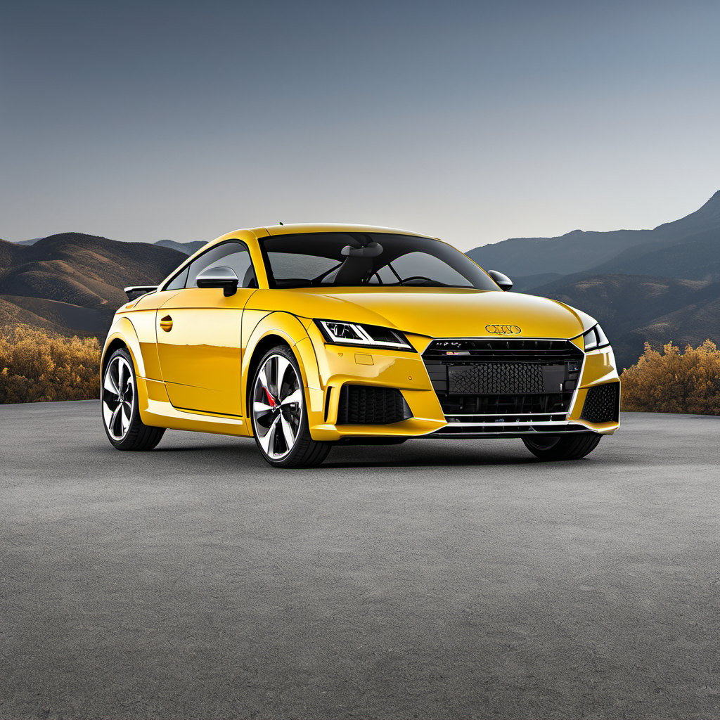 Illustration of a 2019 Audi TT TT Roadster quattro