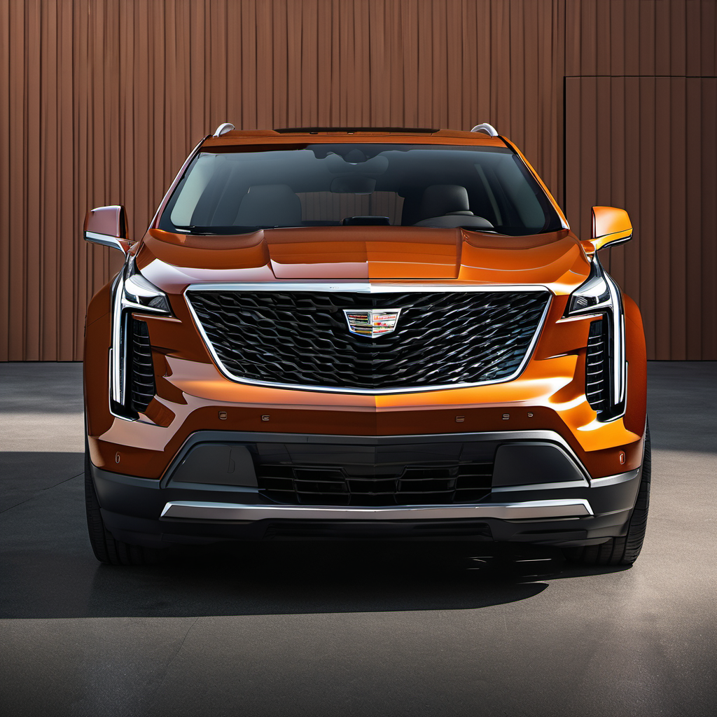 Illustration of a 2019 Cadillac XT4