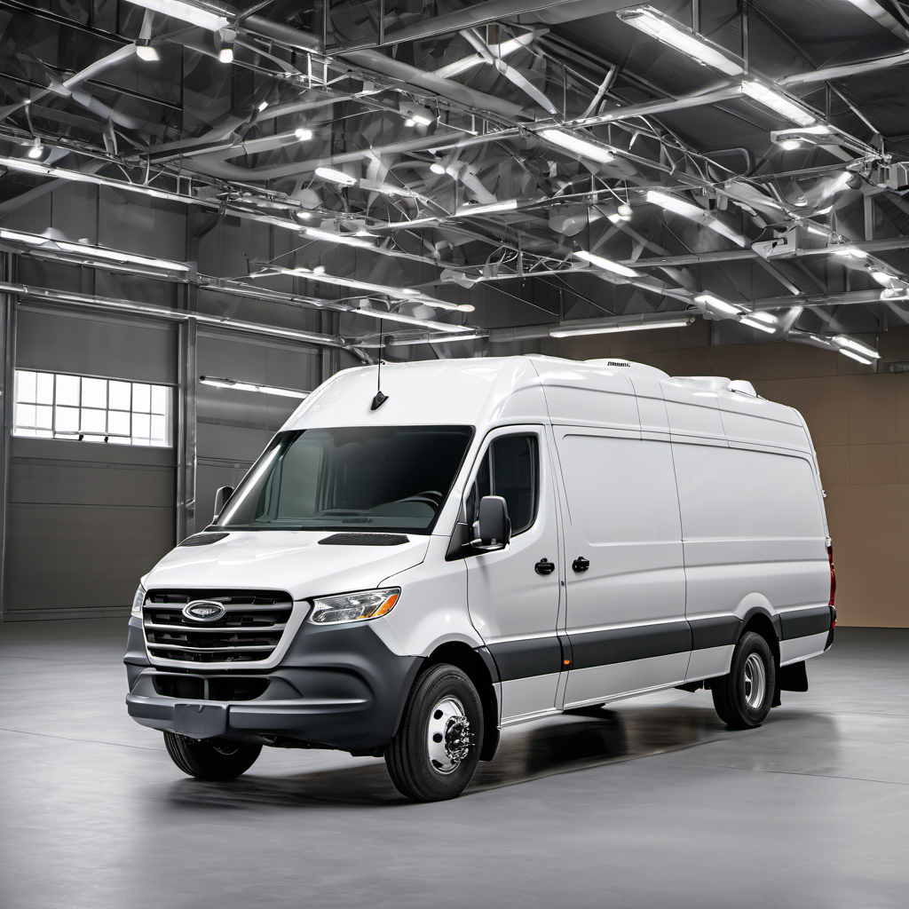 Illustration of a 2019 Freightliner Sprinter 3500 Cargo