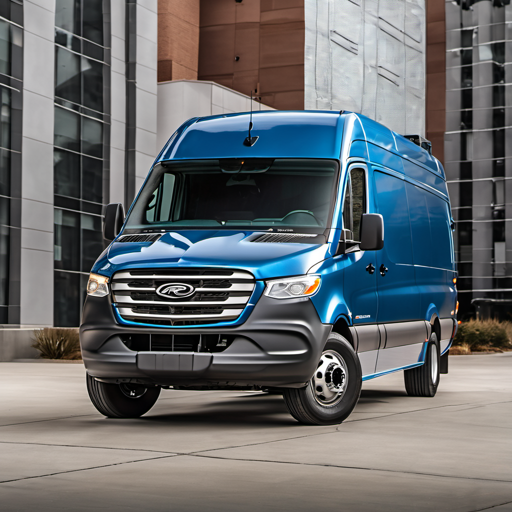 Illustration of a 2019 Freightliner Sprinter 3500 Crew