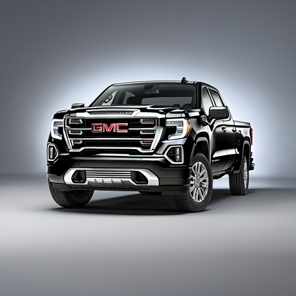Illustration of a 2019 GMC Sierra 1500 Double Cab