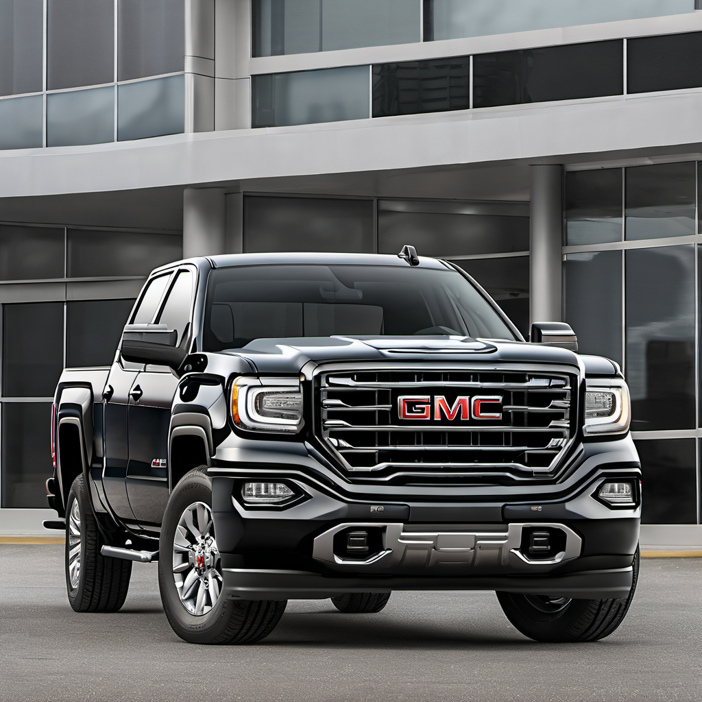 Illustration of a 2019 GMC Sierra 1500 Limited Double Cab