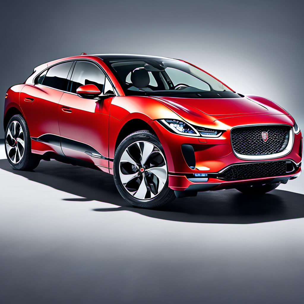 Illustration of a 2019 Jaguar I-PACE I-Pace