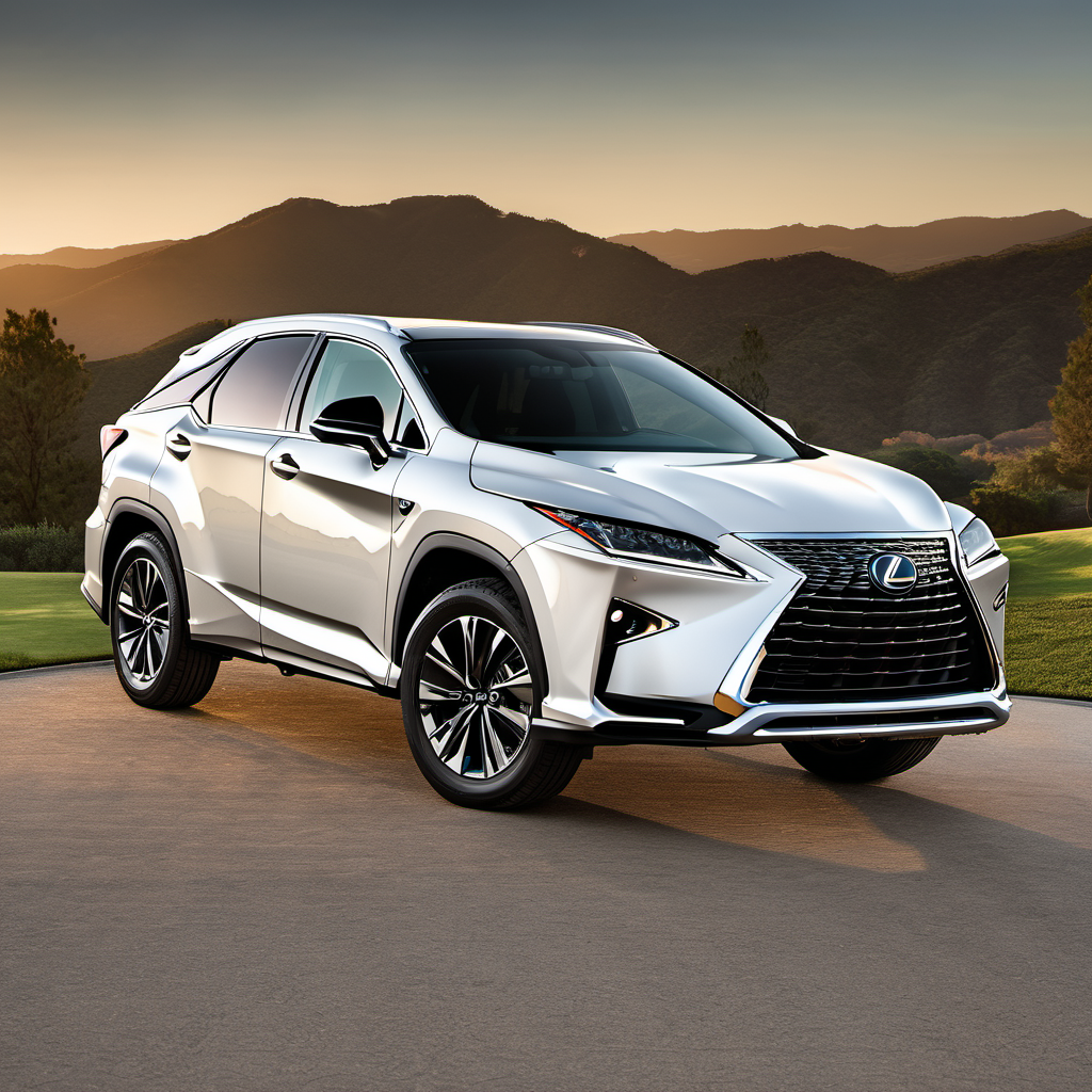 Illustration of a 2019 Lexus RX RX 350