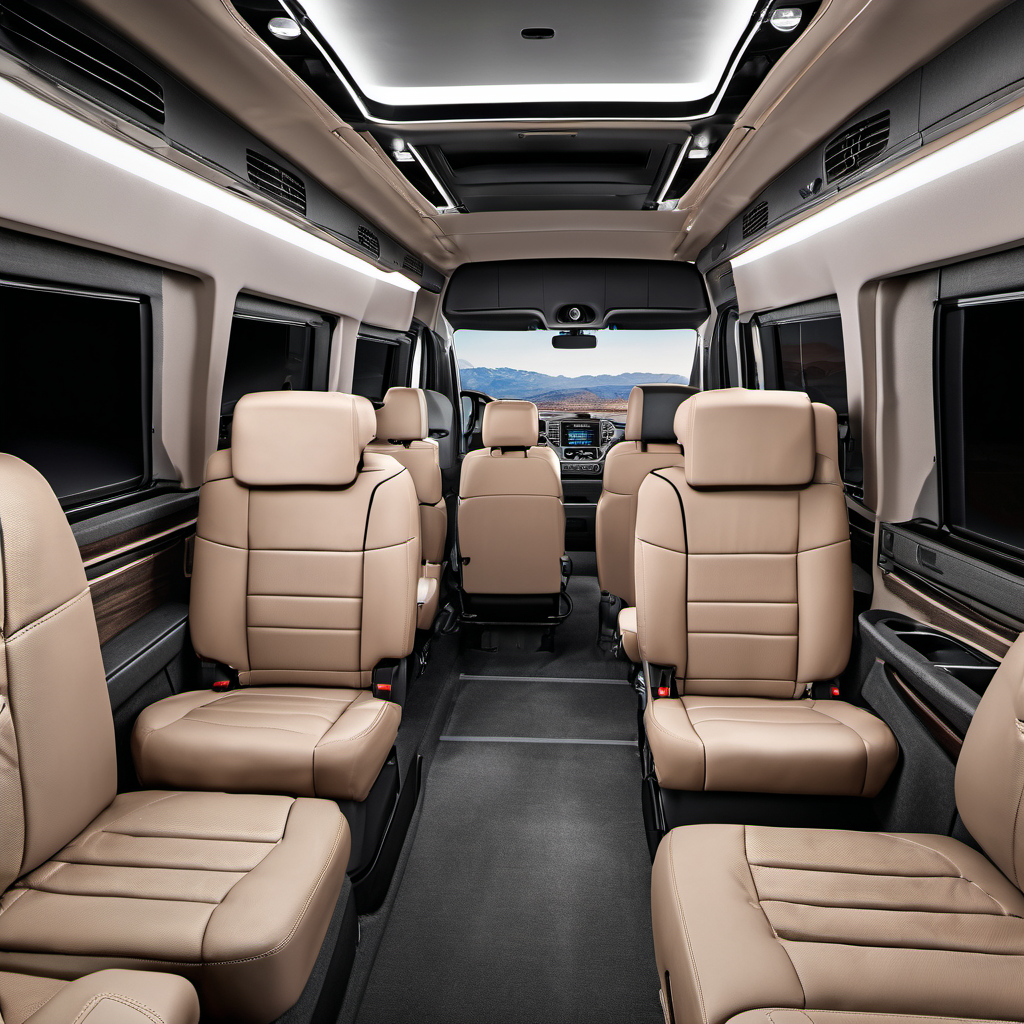 Illustration of a 2019 Mercedes-Benz Sprinter 1500 Passenger