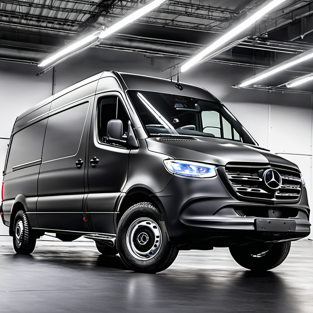 Illustration of a 2019 Mercedes-Benz Sprinter 2500 Cargo