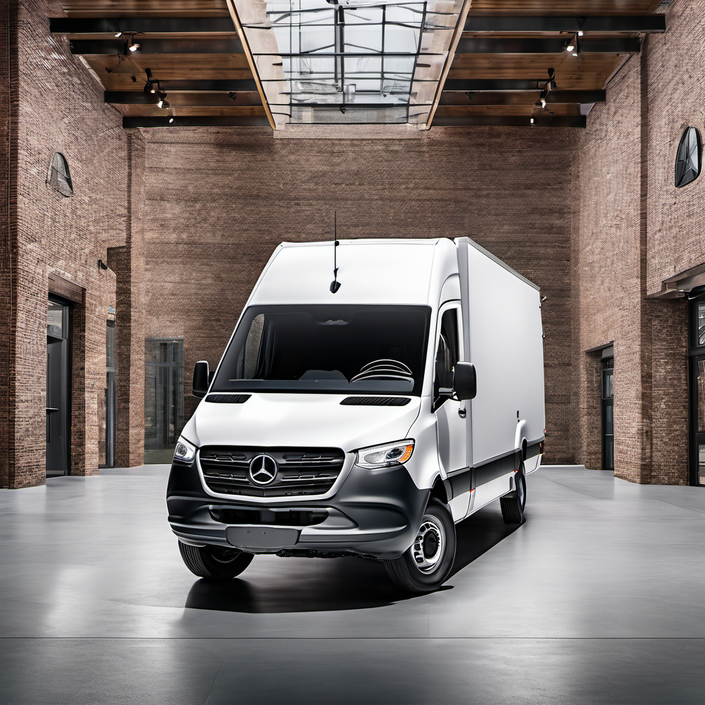 Illustration of a 2019 Mercedes-Benz Sprinter 4500 Cargo