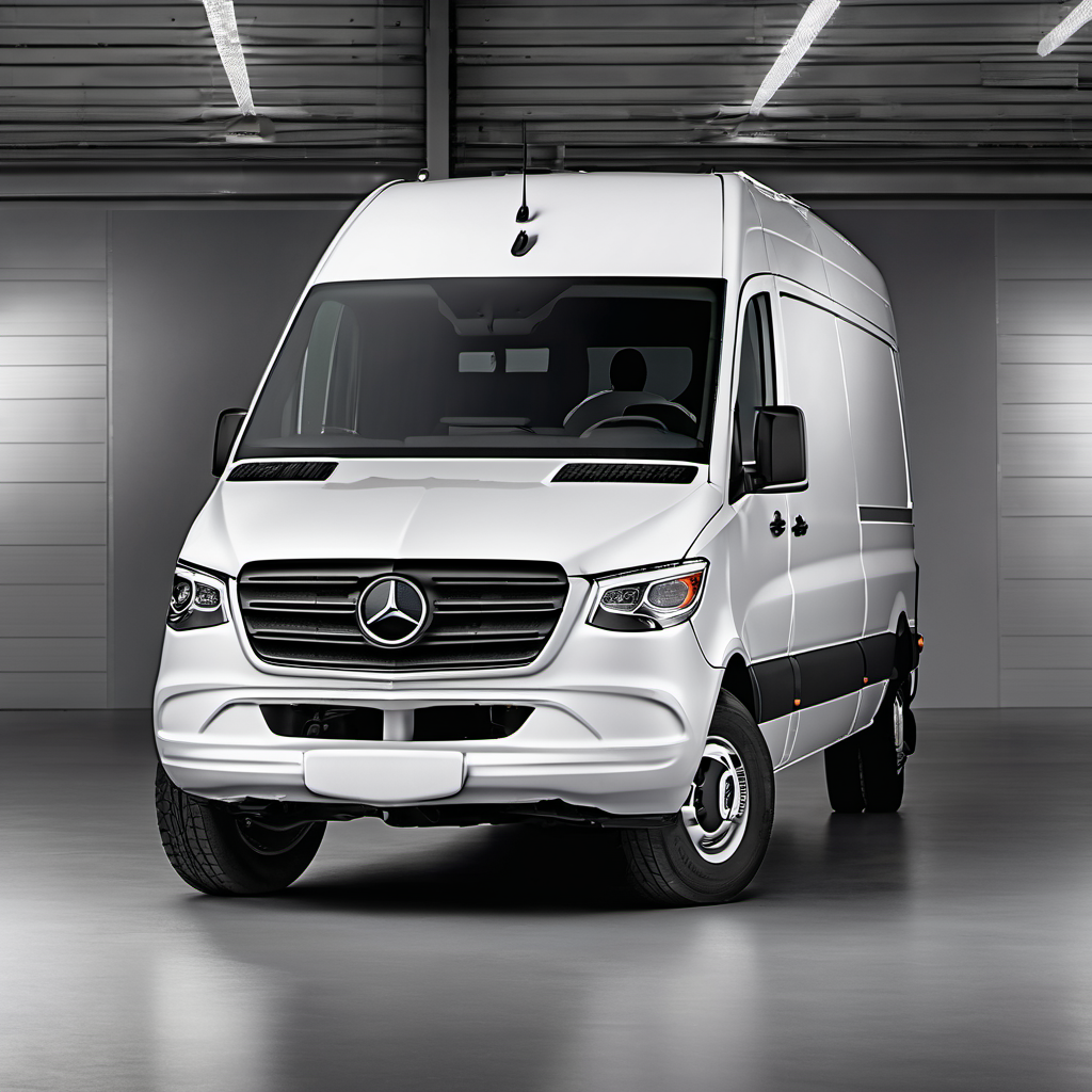 Illustration of a 2019 Mercedes-Benz Sprinter 4500 Crew