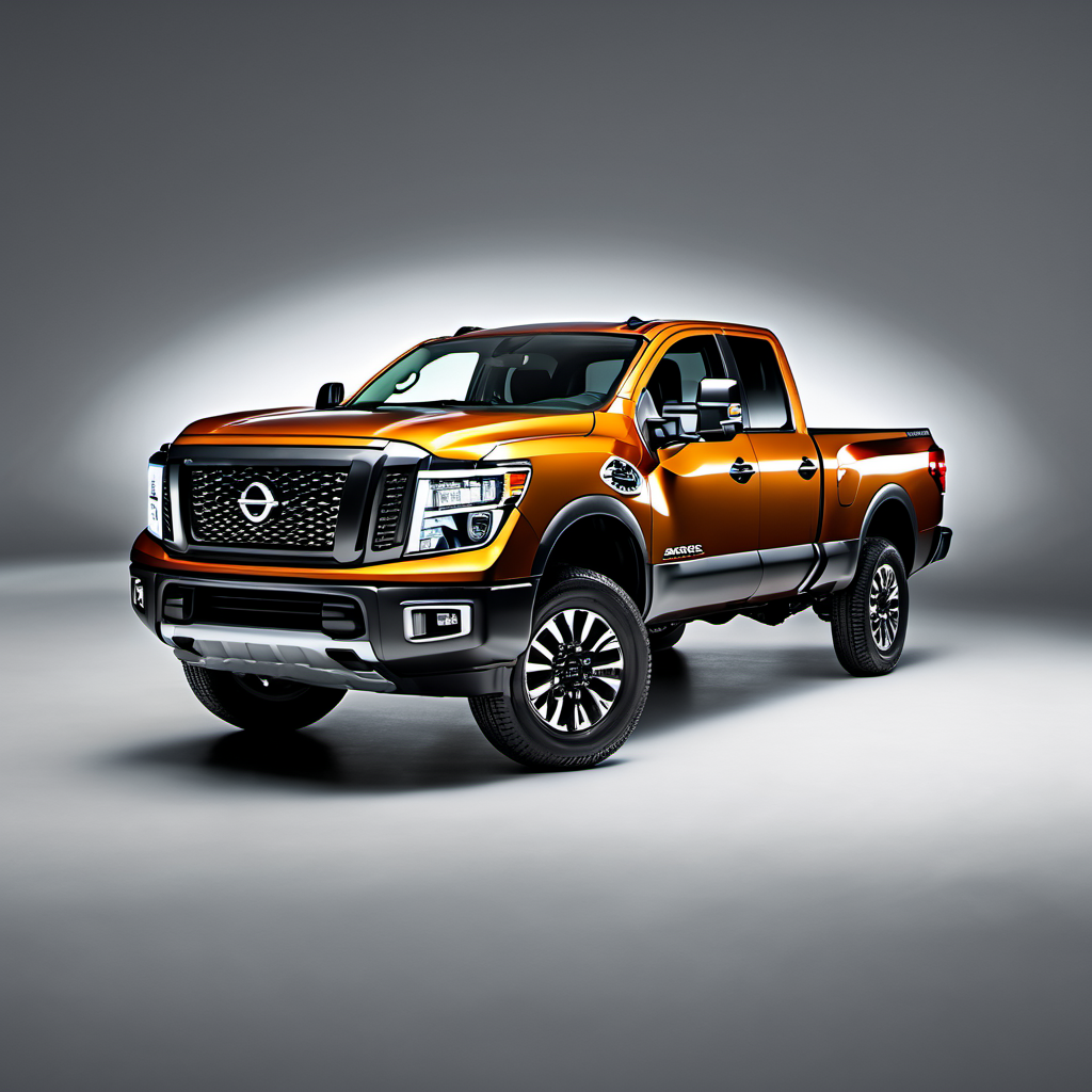 Illustration of a 2019 Nissan TITAN XD King Cab