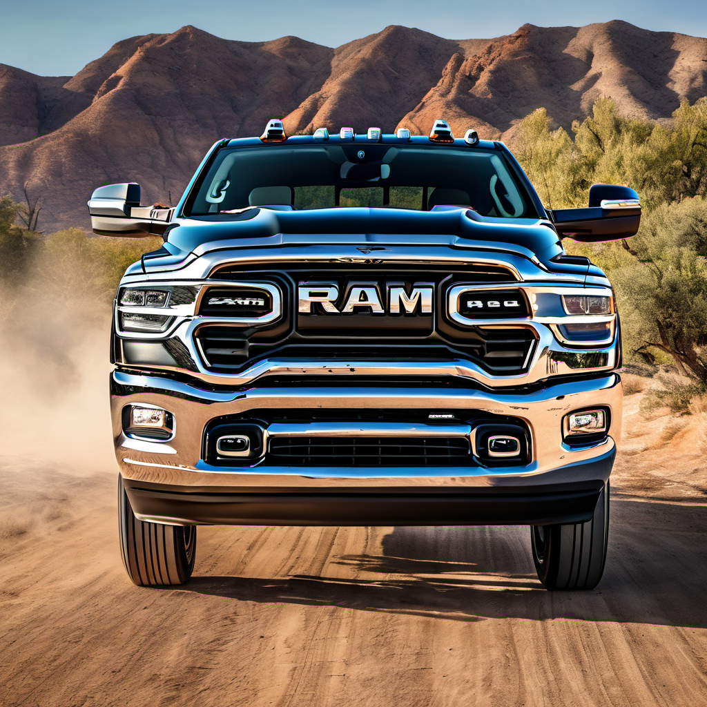 Illustration of a 2019 Ram 3500 Regular Cab