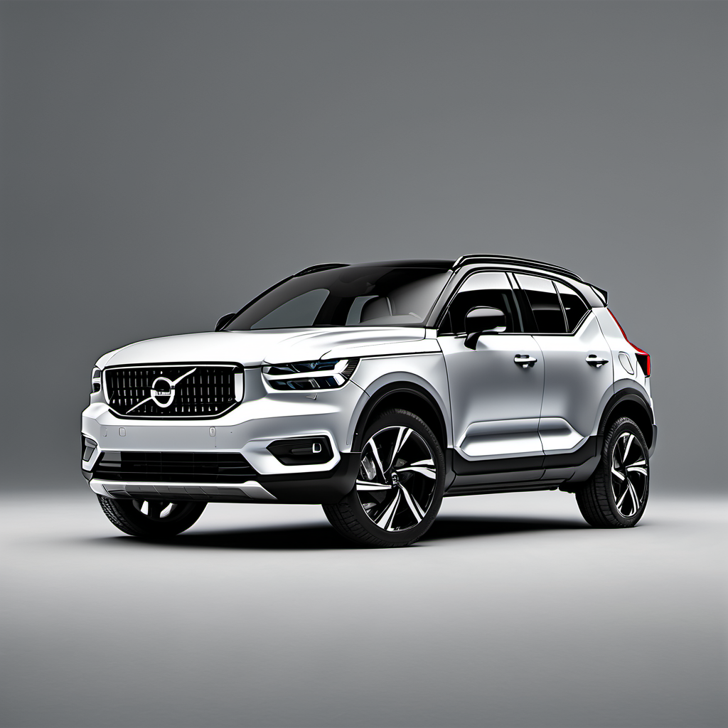 Illustration of a 2019 Volvo XC40