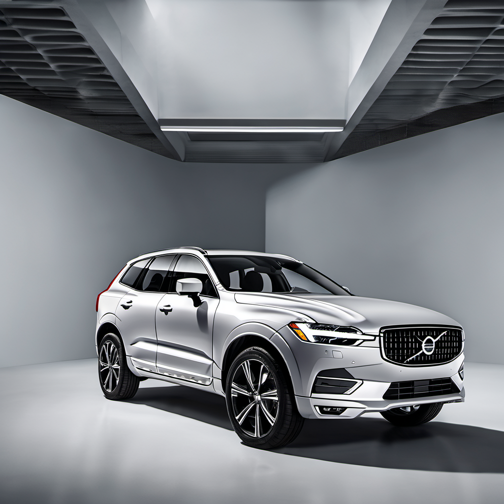 Illustration of a 2019 Volvo XC60