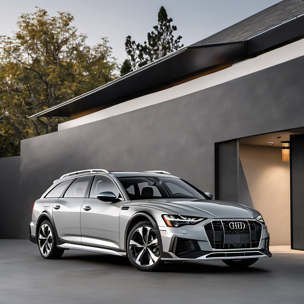 Illustration of a 2020 Audi A6 A6 quattro
