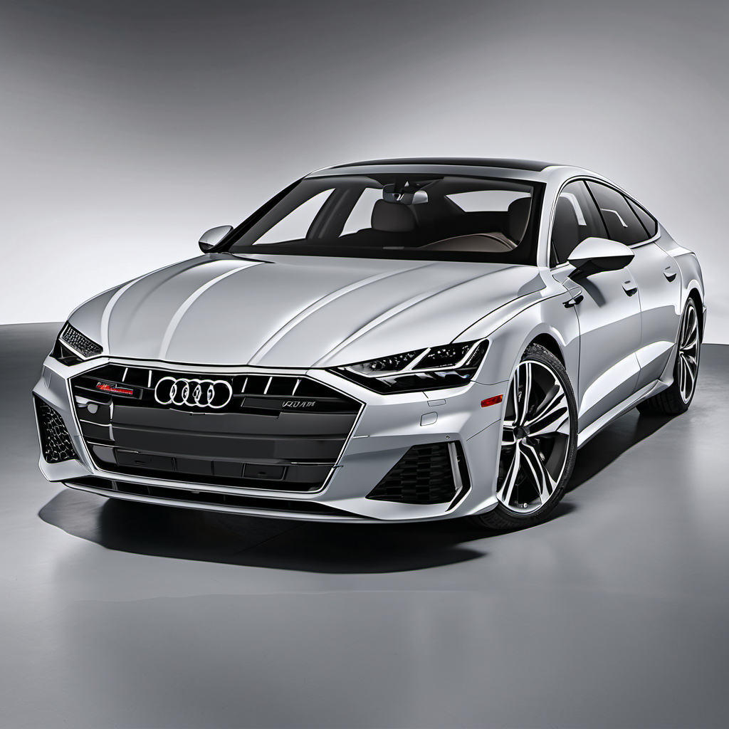 Illustration of a 2020 Audi A7 A7 quattro