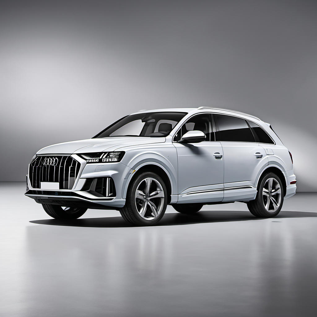 Illustration of a 2020 Audi Q7