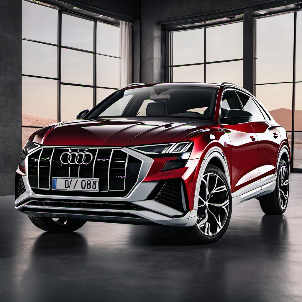Illustration of a 2020 Audi Q8
