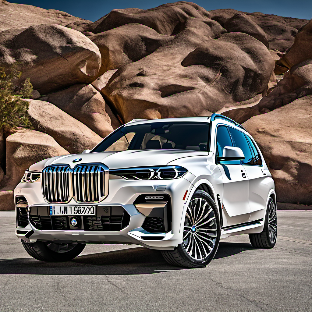 Illustration of a 2020 BMW X7 X7 xDrive50i