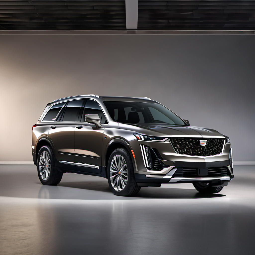 Illustration of a 2020 Cadillac XT6