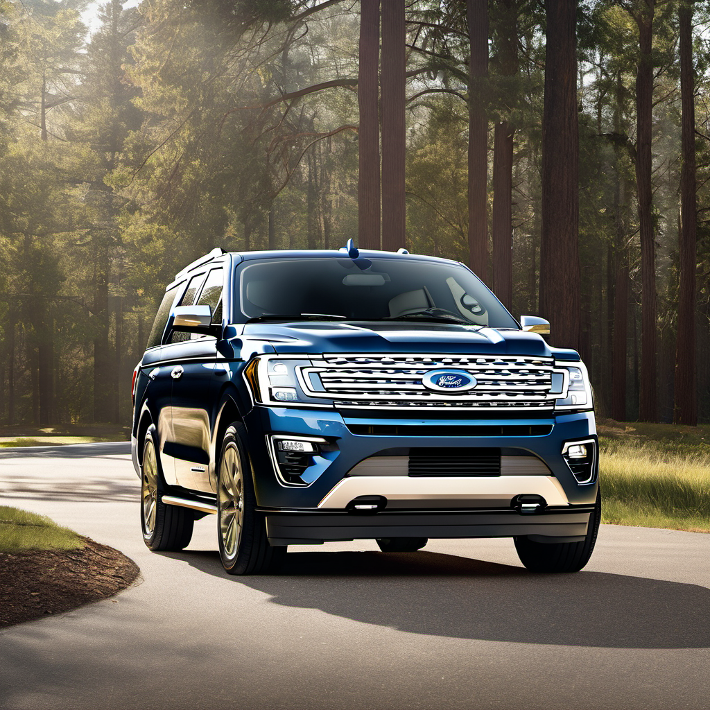 Illustration of a 2020 Ford Expedition