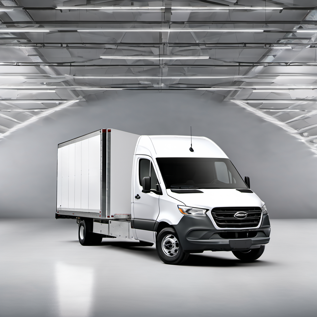 Illustration of a 2020 Freightliner Sprinter 3500 Cargo