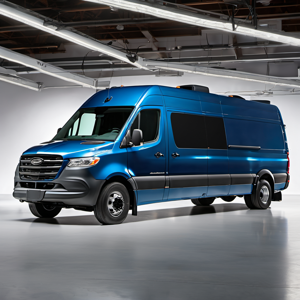 Illustration of a 2020 Freightliner Sprinter 3500 XD Crew