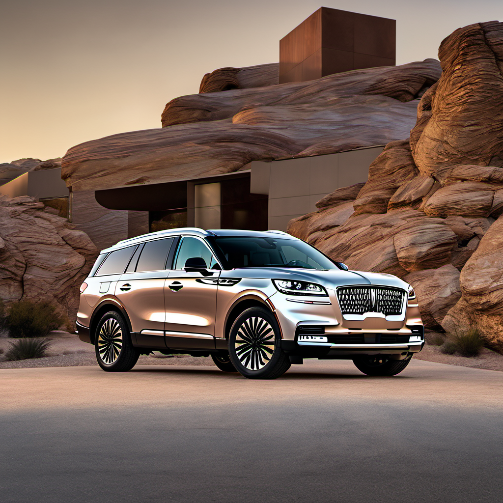 Illustration of a 2020 Lincoln Aviator