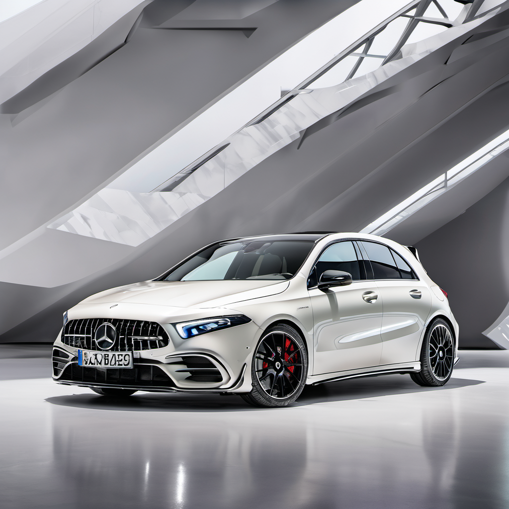 Illustration of a 2020 Mercedes-Benz Mercedes-AMG A-Class