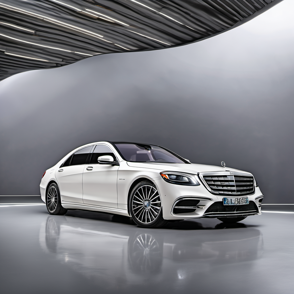 Illustration of a 2020 Mercedes-Benz S-Class S450
