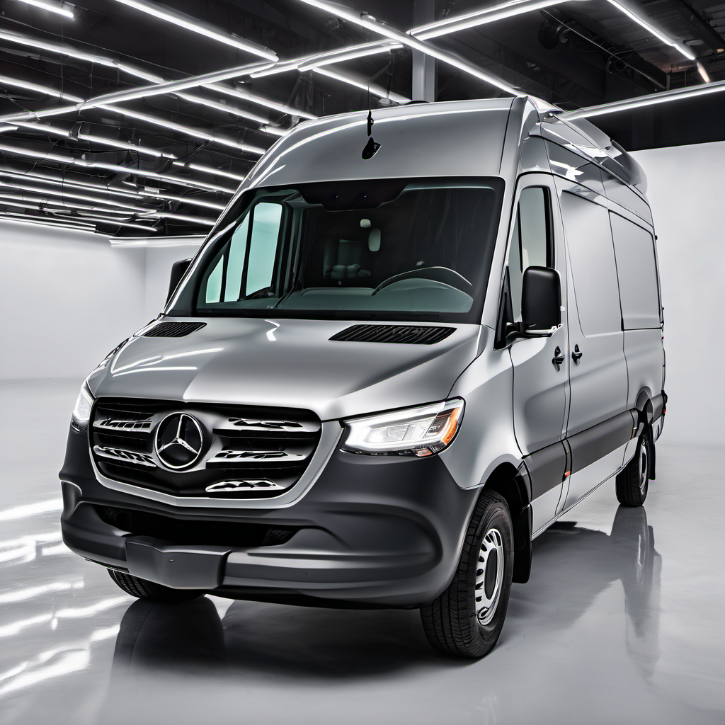 Illustration of a 2020 Mercedes-Benz Sprinter 2500 Passenger